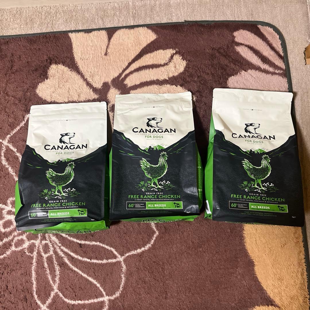 カナガン ドッグフード CANAGAN 6袋セット カナガン フリーレンジ