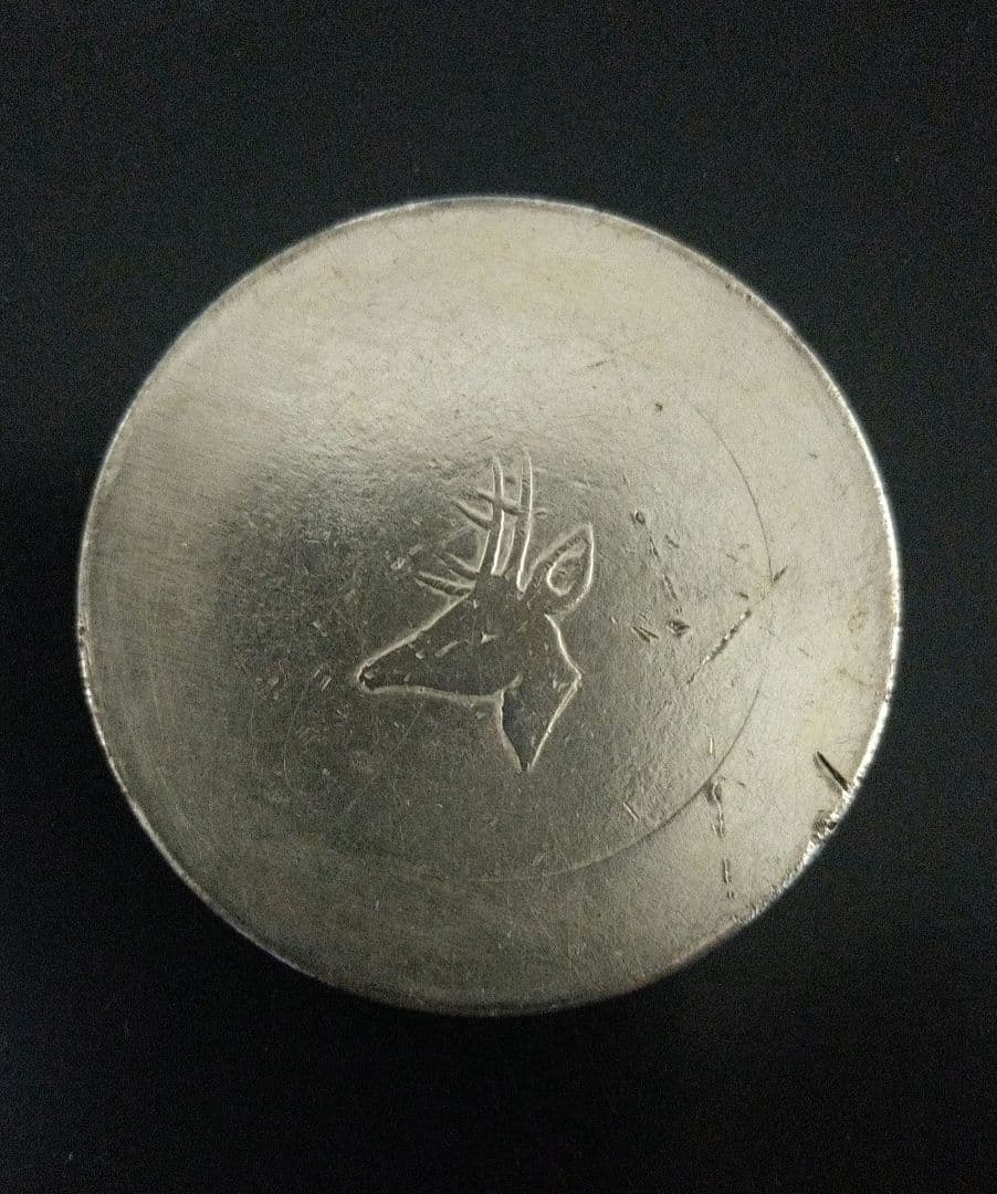 中国銀貨フランス領インドシナ正銀一両鹿頭レプリカ