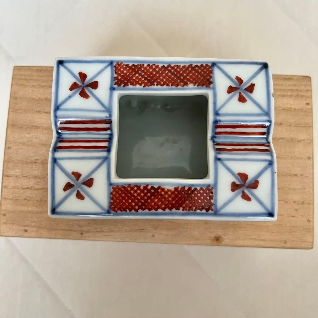 人間国宝 富本憲吉？ 色絵 灰皿 2個セット 木箱付き