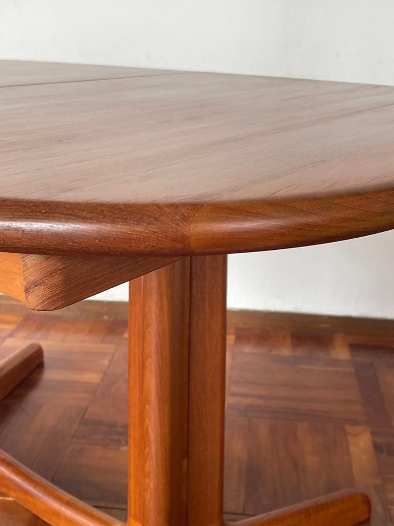 北欧 デンマーク ヴィンテージ gudme チーク エクステンション テーブル