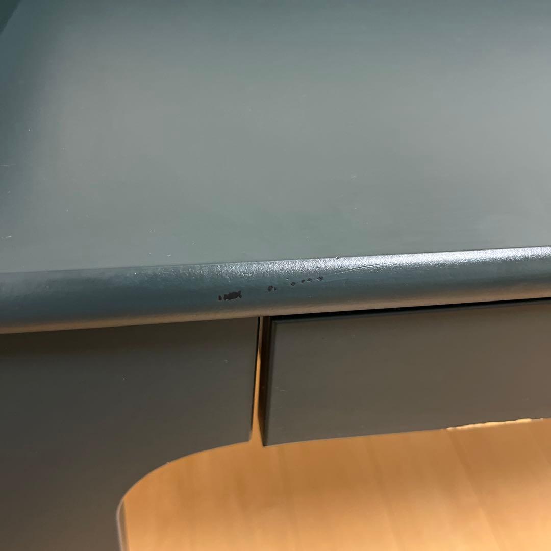 【IKEA】LOMMARP ロマルプ　デスク　ダークブルーグリーン