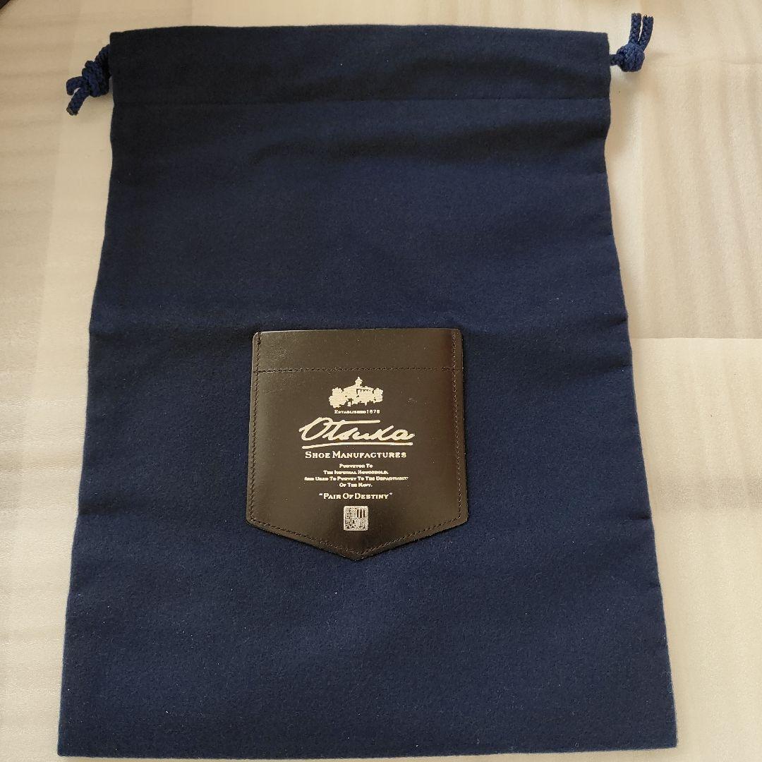 【美品】大塚製靴レザースニーカー　HS-6009ジェントル　ブラック　24EEE