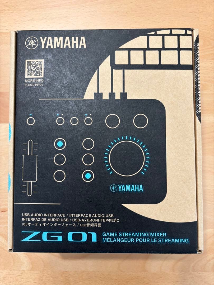 YAMAHA ZG01 ゲーム/配信用オーディオミキサー