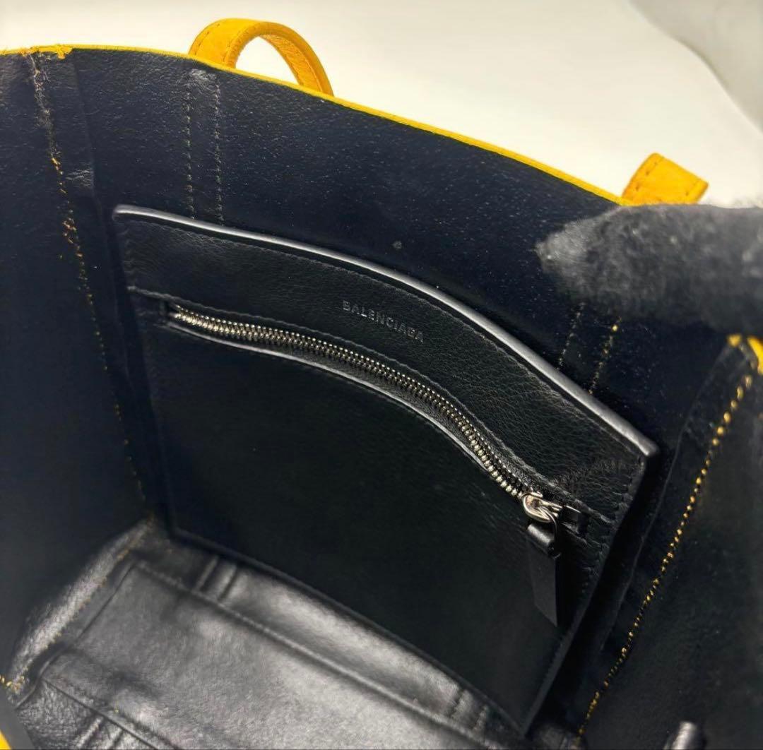 バレンシアガ エブリデイ トートバッグXXS 2way ハンドバッグ イエロー