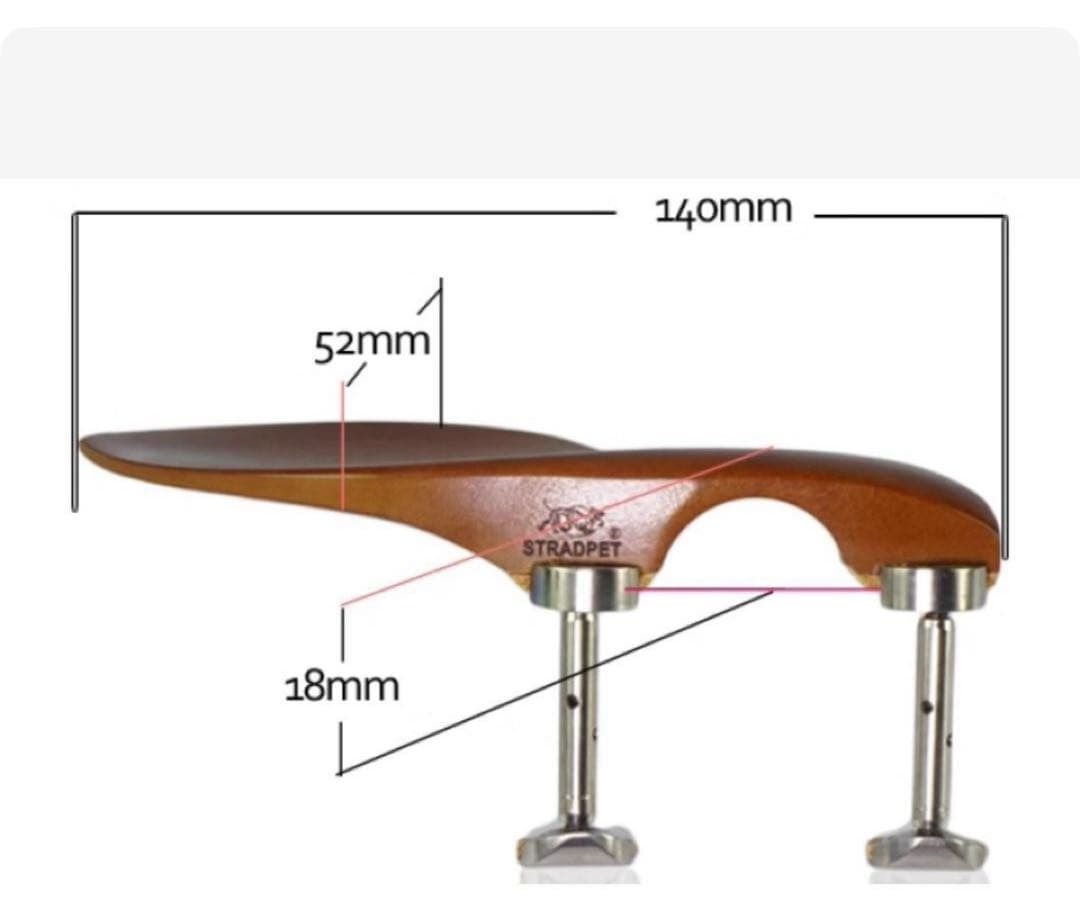 高精度軽量バイオリン4/4顎当グァルネリ型チタニウム限定ドライバセット付