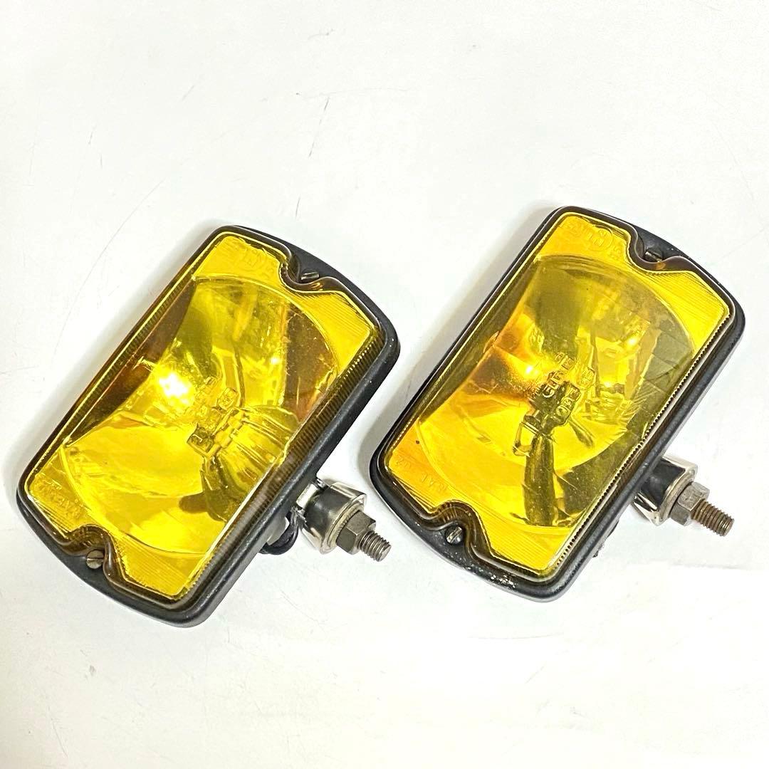 当時物 CIBIE シビエ 35 イエローフォグ ライト 角