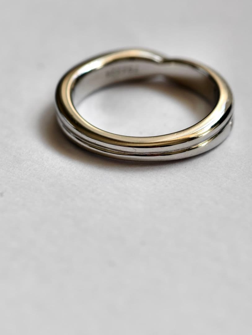 ハリーウィンストン ワンロウパヴェ バンド ダイヤ リング Pt950 JP６号