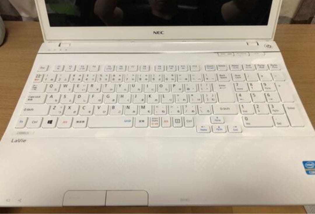 NEC LaVie ホワイト ノートPC