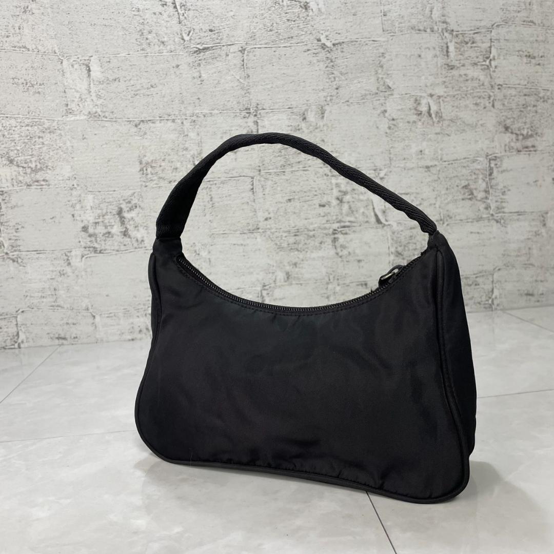 PRADA ハンドバッグ プラダ ブラック ヴィンテージ 名作 良品 MV519