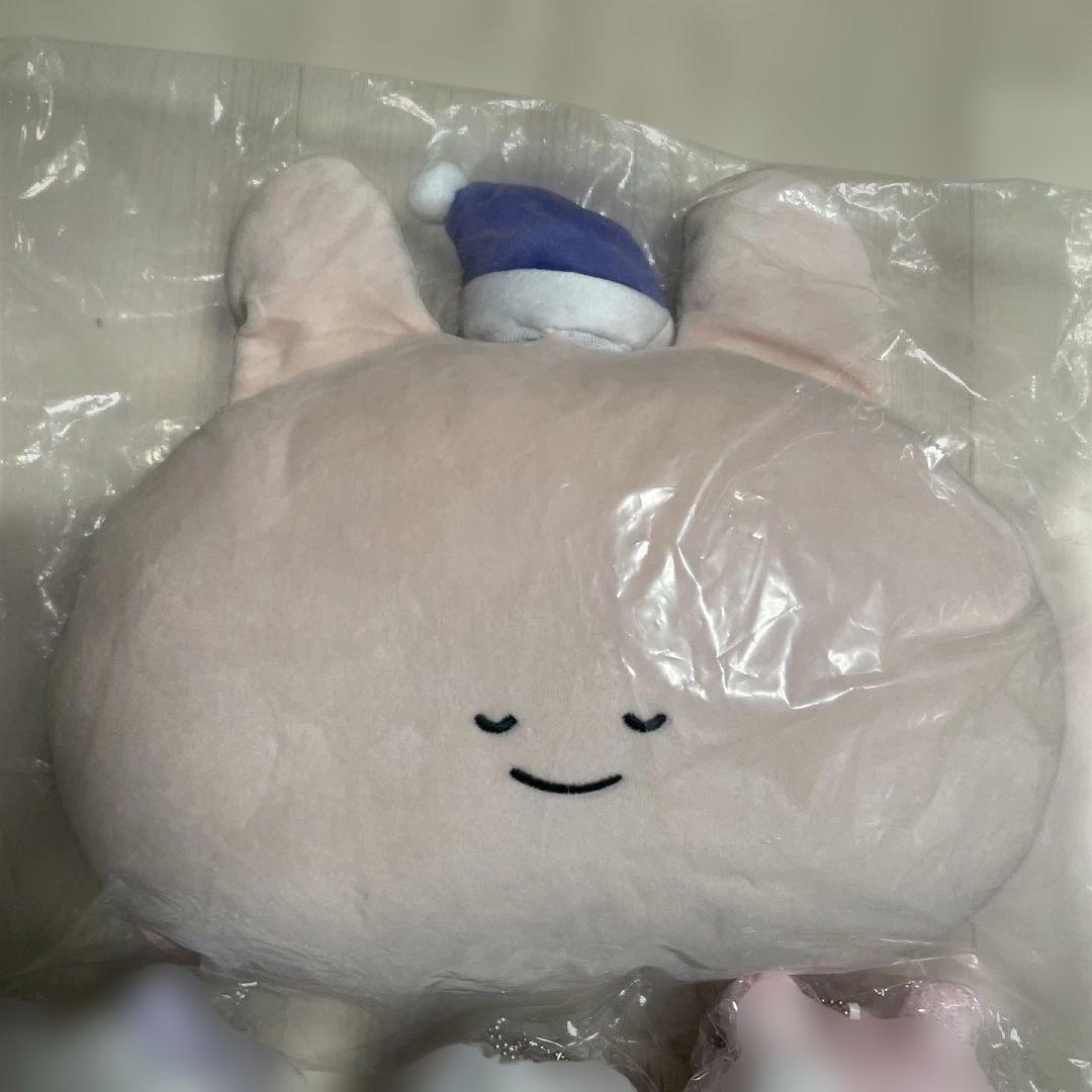 あさみみちゃん　ぬいぐるみ　お風呂でリラックス　クッション付き