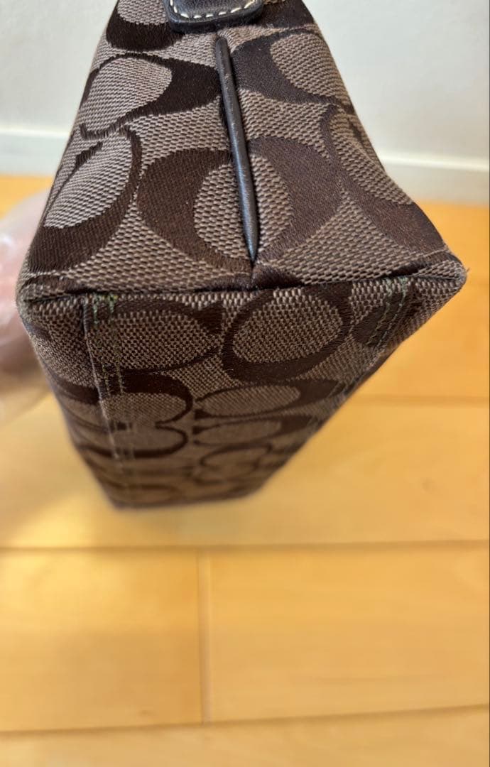 【美品】COACH コーチ　ワンショルダーバッグ　ハンドバッグ シグネチャー