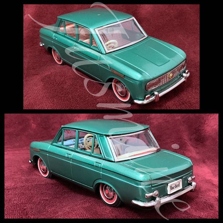 希少 ブルーバード レトロ アサヒ玩具 アサヒトーイ ブリキ ATC 昭和 レア