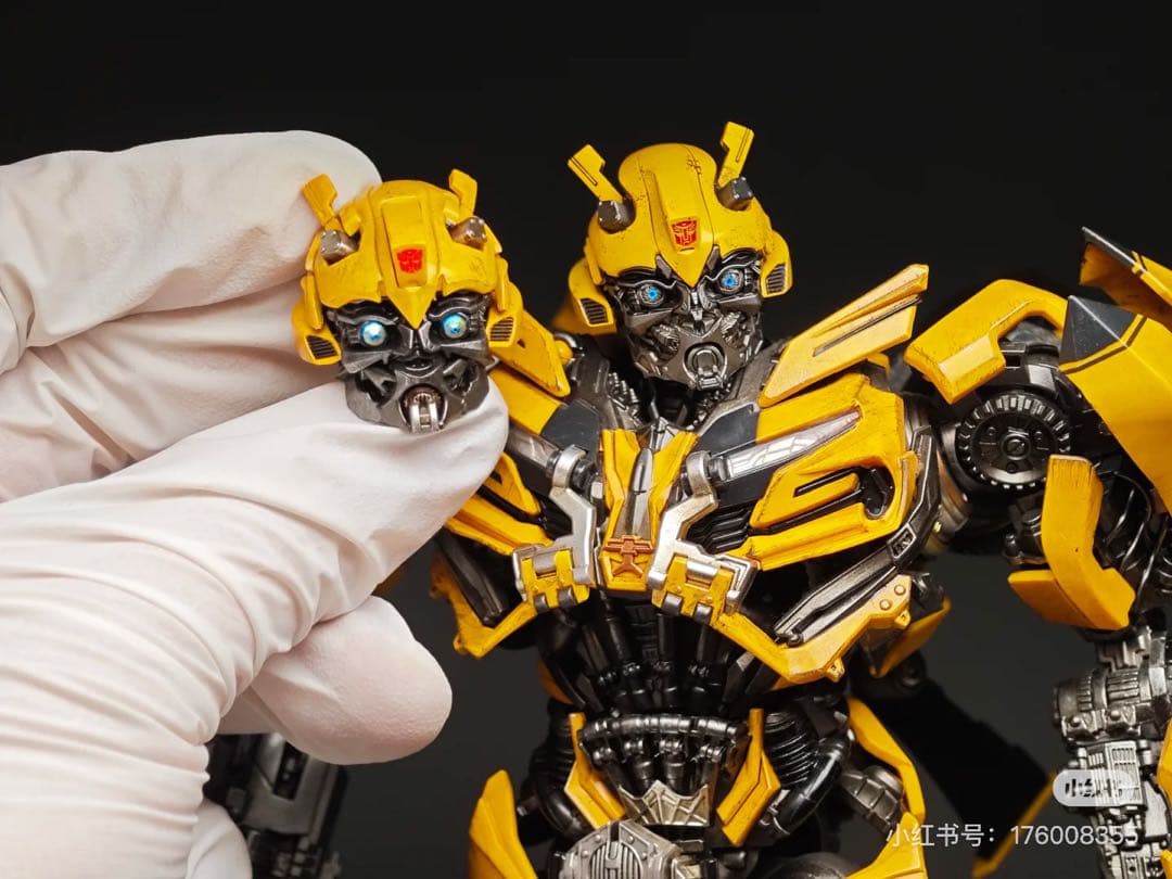 最後の二か月！超稀有‼️老八dlx バンブルビー用入り変えヘッド　マスク付き