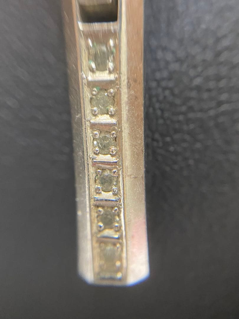 6Pダイヤ 0.12ct PtGC 喜平ネックレス