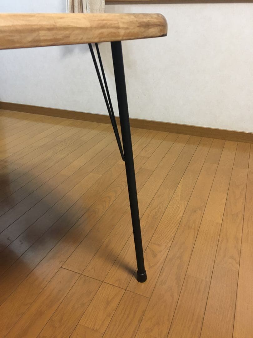y8様専用 ビス付 アイアンレッグ 角度付 太さ22ミリ 全長700ミリ