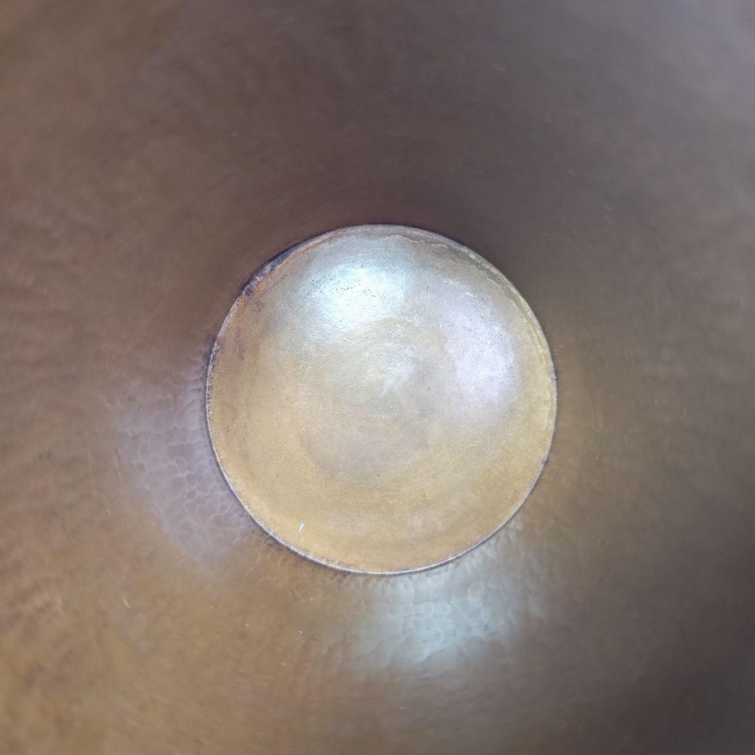 ウ285 健水『玉川堂』『銀古味 銅製健水 こぼし 共箱』茶道具