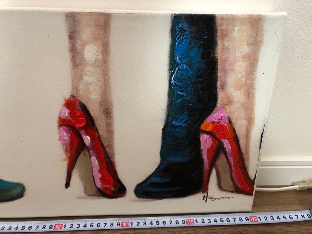 油絵　オシャレ