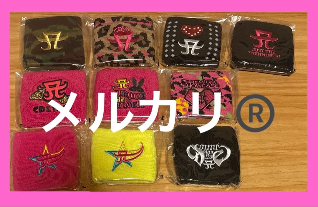 浜崎あゆみ□レア□リストバンド□10個【在庫ラスト】【新品・未使用