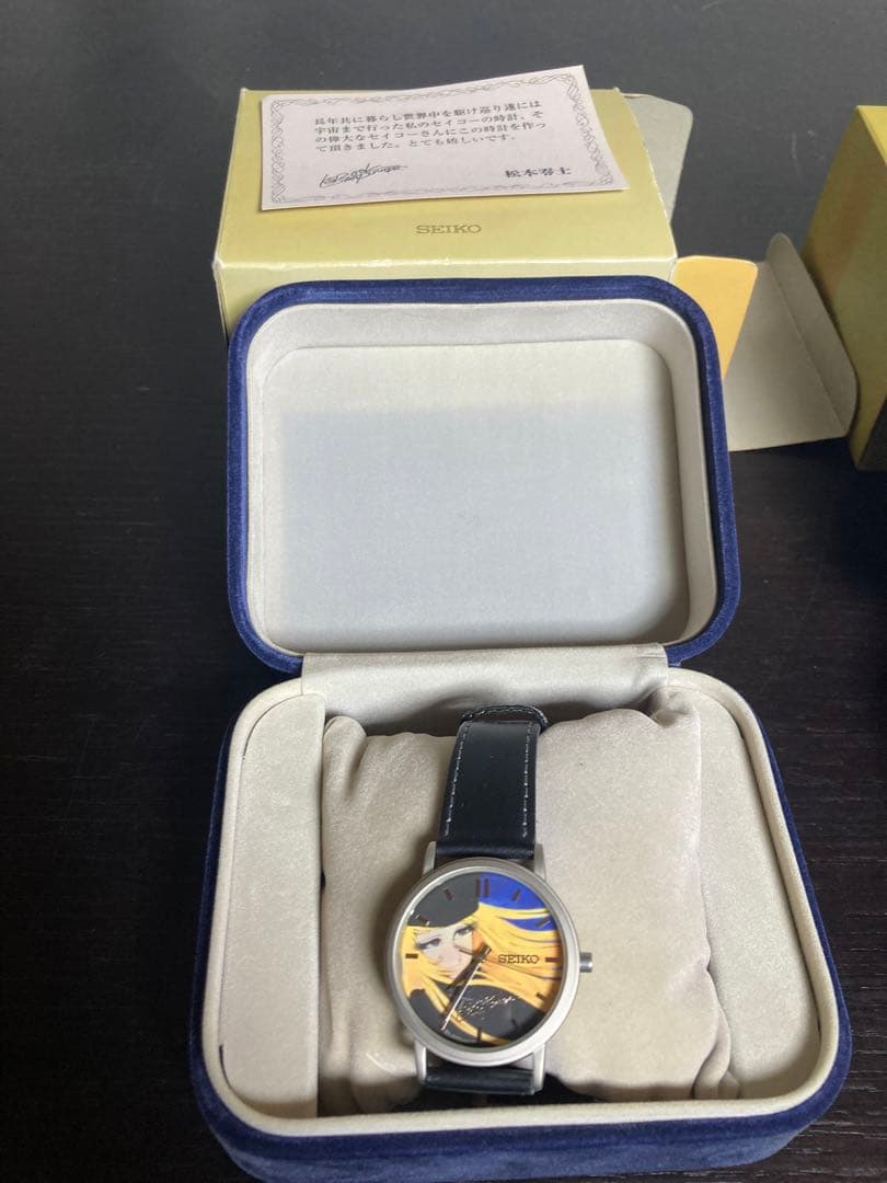 動作未確認SEIKO 松本零士 銀河鉄道999 腕時計　2点セット