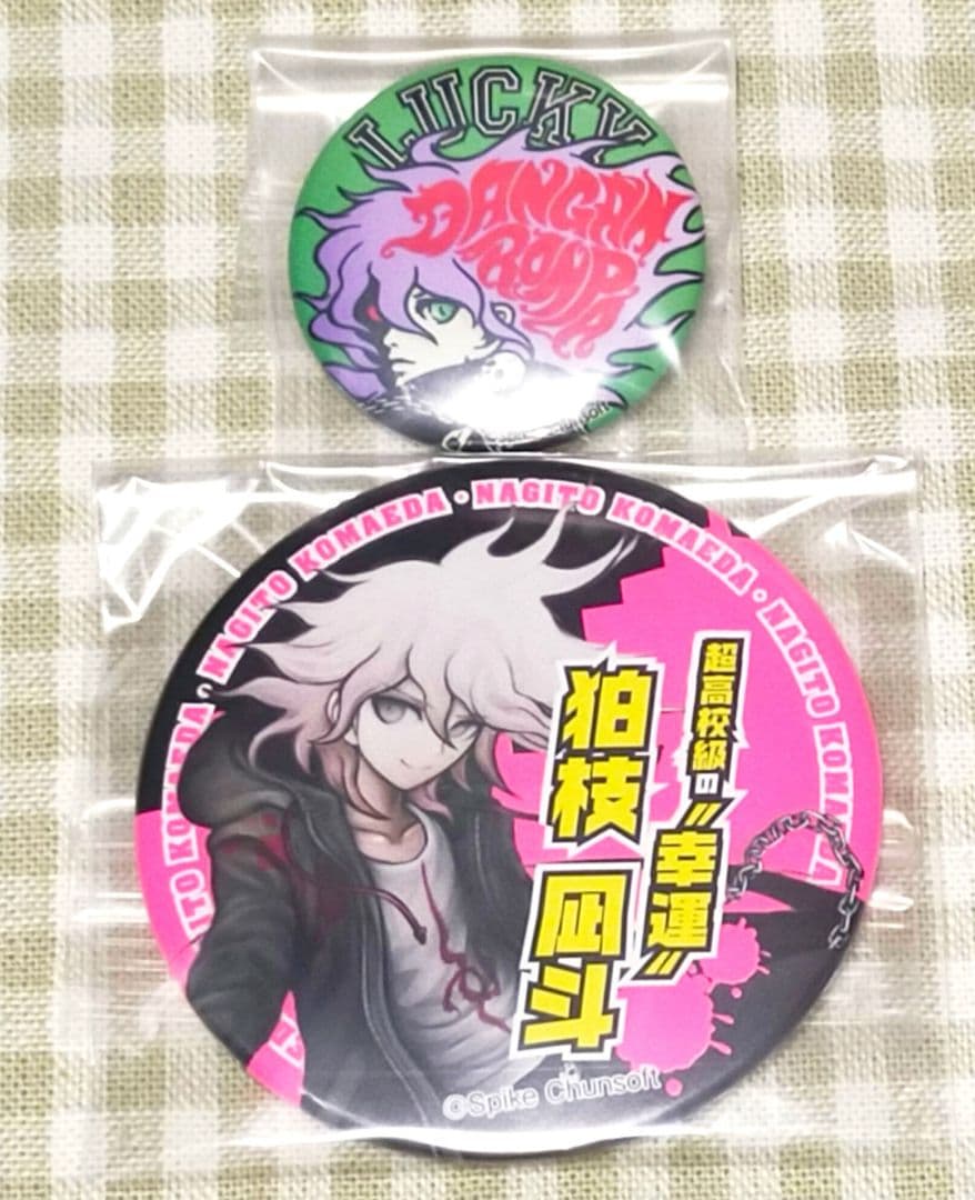 ダンガンロンパ舞園さやか血まみれ缶バッジ