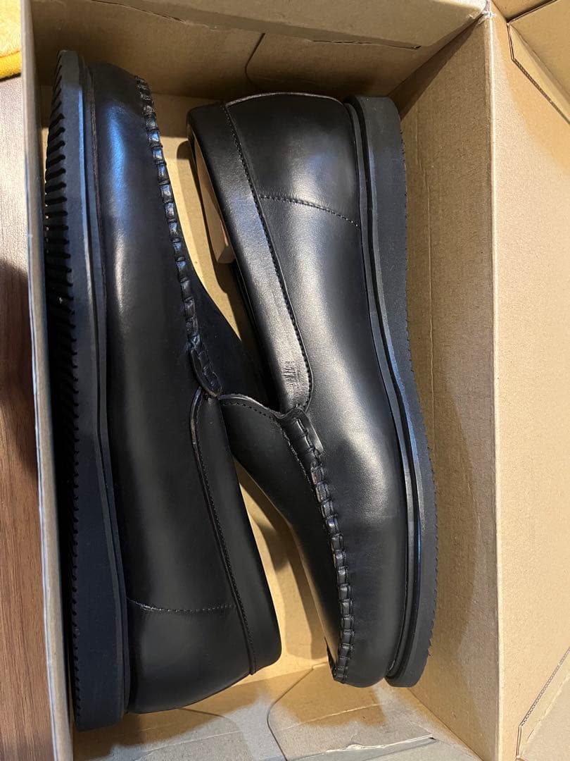 SHRPS any 別注　OLDMAN モカシン　デッキシューズ　26cm