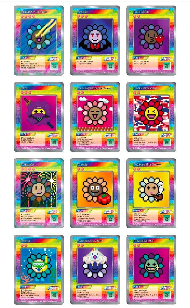 108フラワーズ NFT限定 シングルカード 個別注文 専用ページ ※C・Rのみ