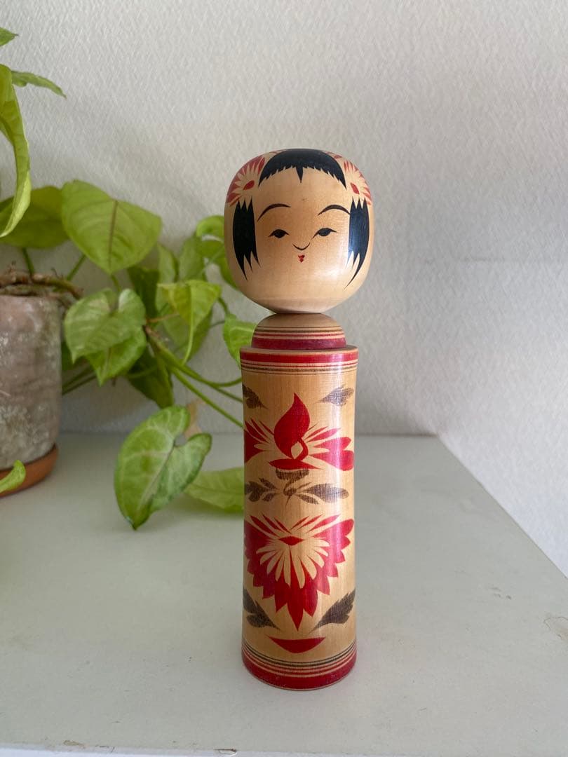 こけし 木製 記名入り｜Japanese Folk Art 昭和レトロ - メルカリ
