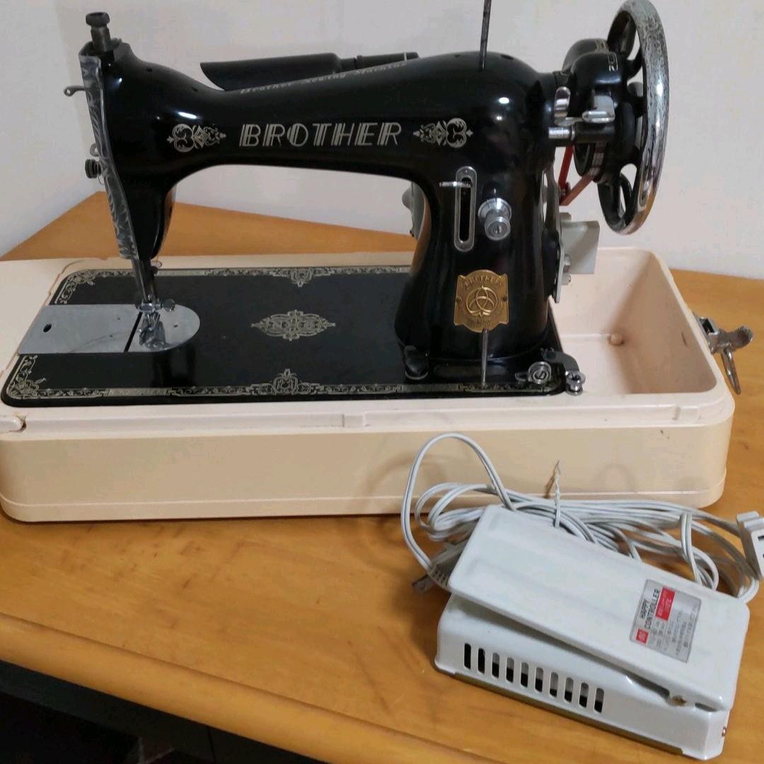レトロ　ブラザーミシン ブラザー工業 ミシン 本体 ブラザー 刺繍ミシン コンピューターミシン