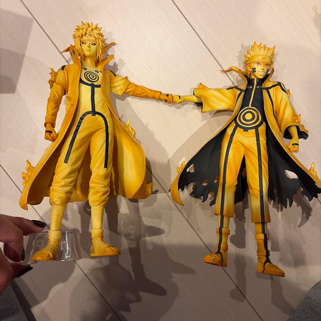 NARUTO一番くじ〜繋がる思い〜九喇嘛リンク ナルト＆ミナトセット【箱