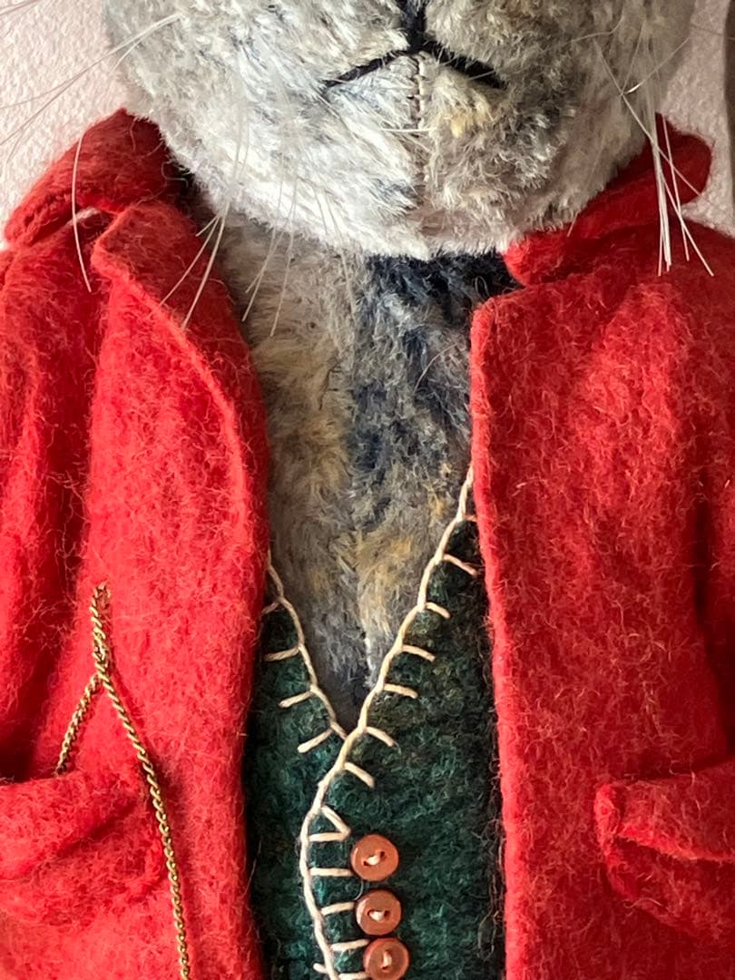 ナオミライト不思議の国のアリスうさぎ作家物テディベア