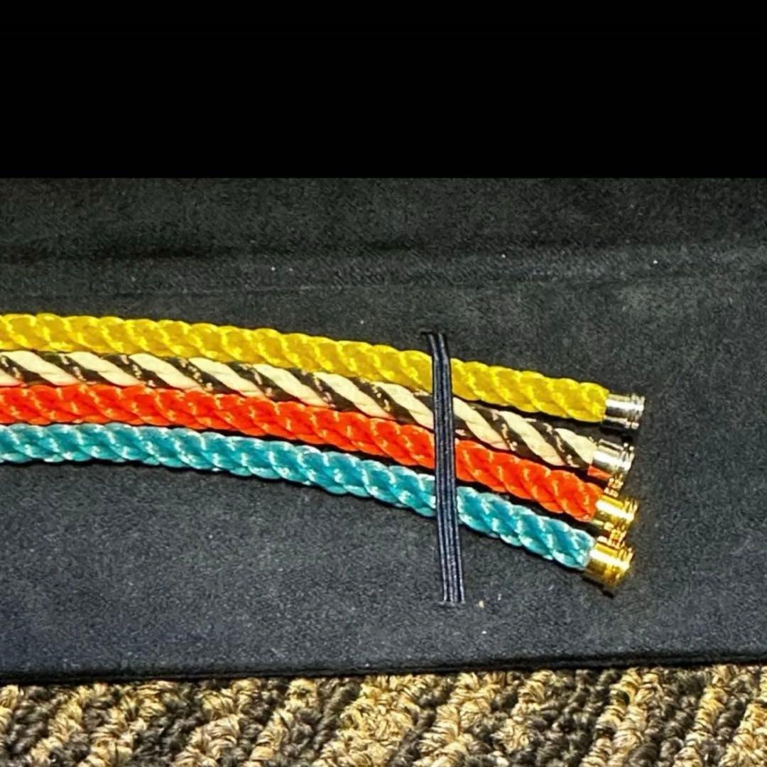 フレッド　Fred フォース10 オレンジ、イエロー、ブルー、白×黒　LM17