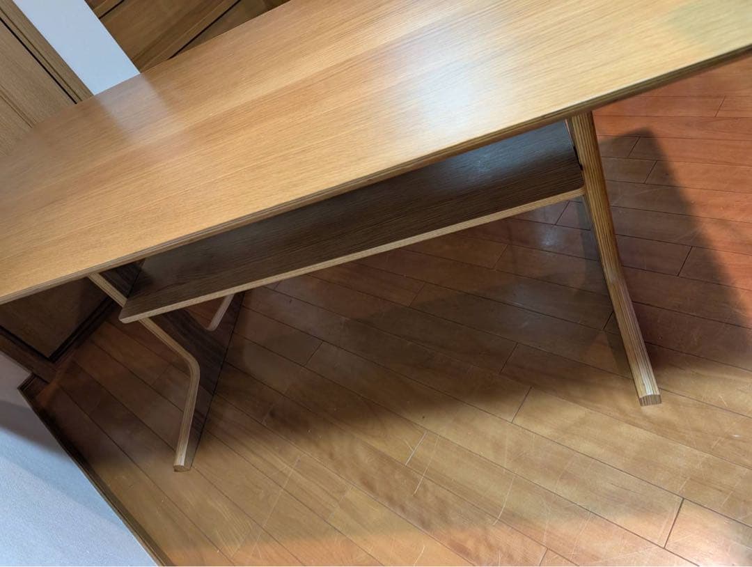 ■送料込■無印良品 リビングでもダイニングでもつかえる テーブル2 食卓机