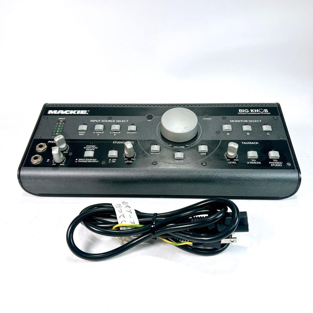 希少】MACKIE BIG KNOB モニターコントローラー 動作品 - メルカリ