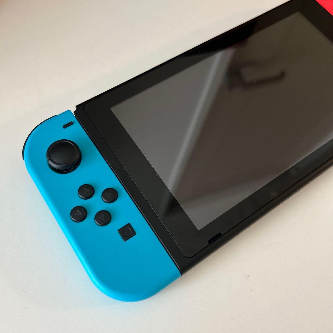 Nintendo Switch 本体 青/赤 Joy-Con 付属品付き
