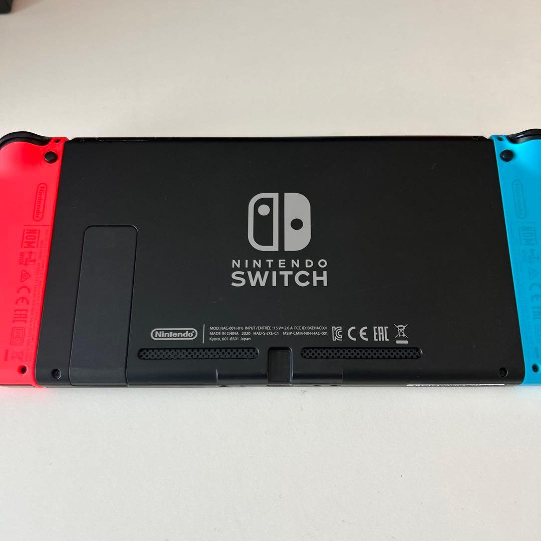 Nintendo Switch 本体 青/赤 Joy-Con 付属品付き