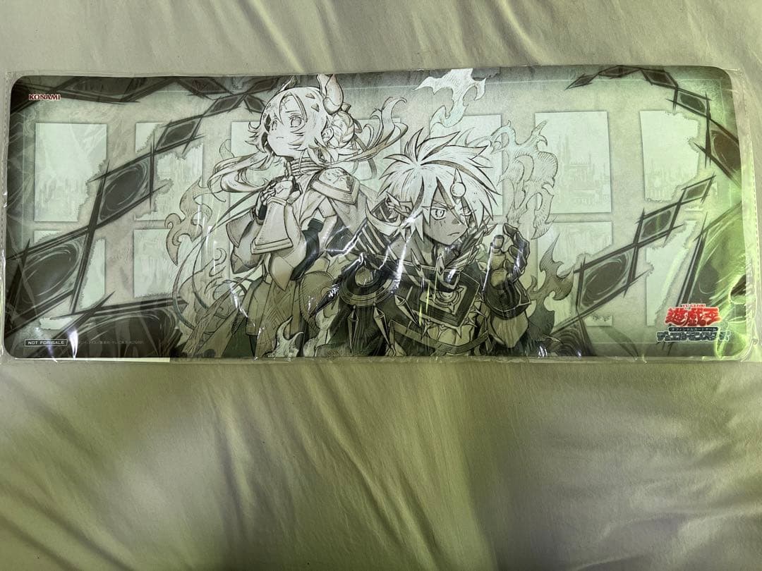 遊戯王 ニューロン 白の物語 烙印 プレイマット ニューロン 白の物語