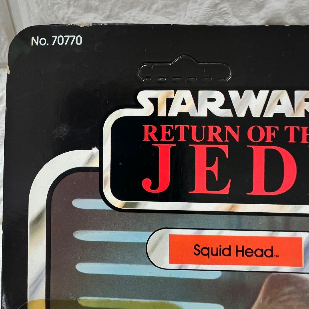 穴なし）Squid Head スターウォーズ　フィギュア　オールドケナー