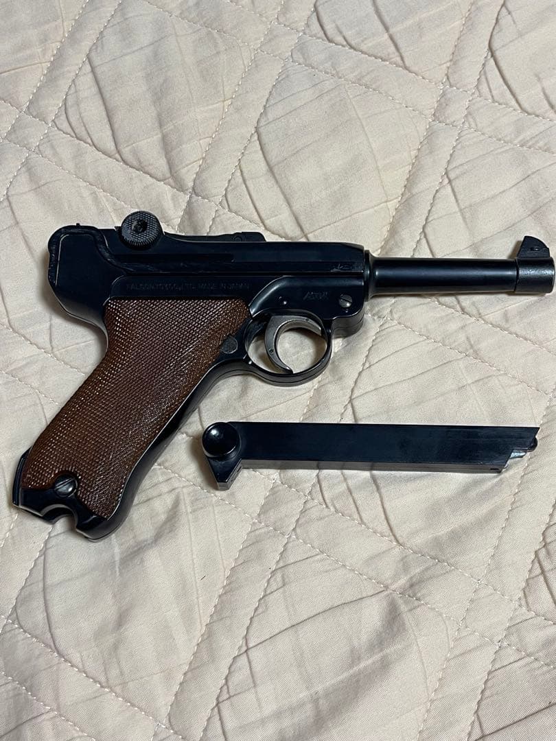 ☆希少レア☆ P08 ガスガン ルガーヘビーウェイト 4インチ ファルコンタナカ