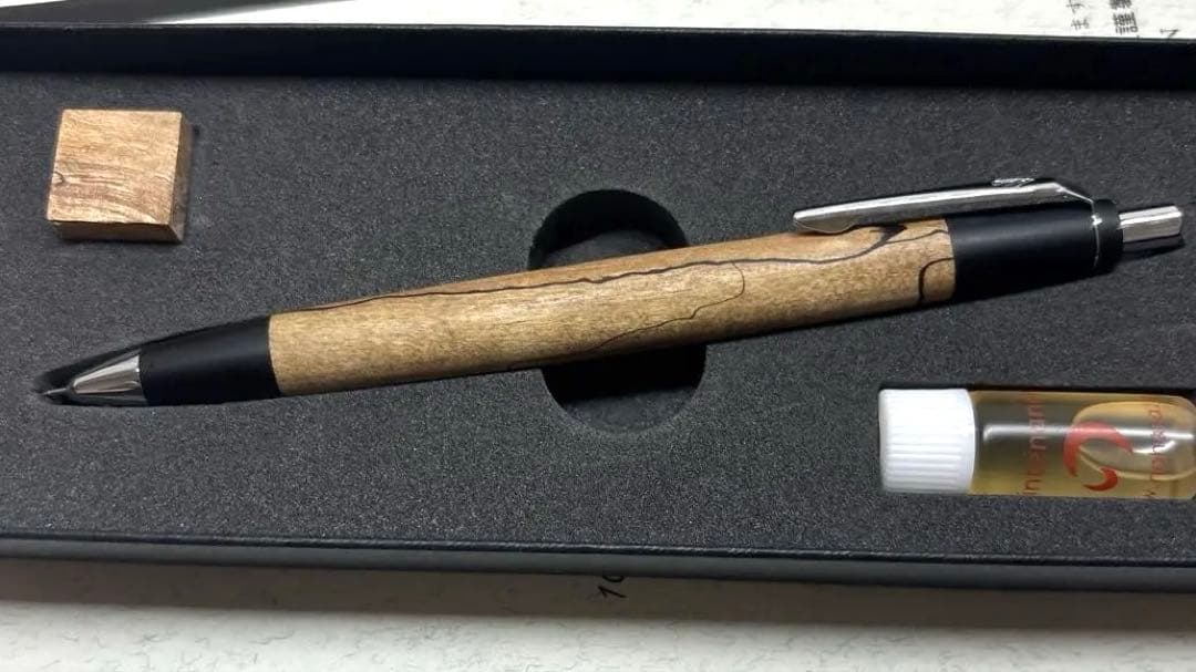 野原工芸　スポルテッド栃　シャープペンシル 2024年上半期分】木のペン予約受付限定樹種のお知らせ | 野原工芸