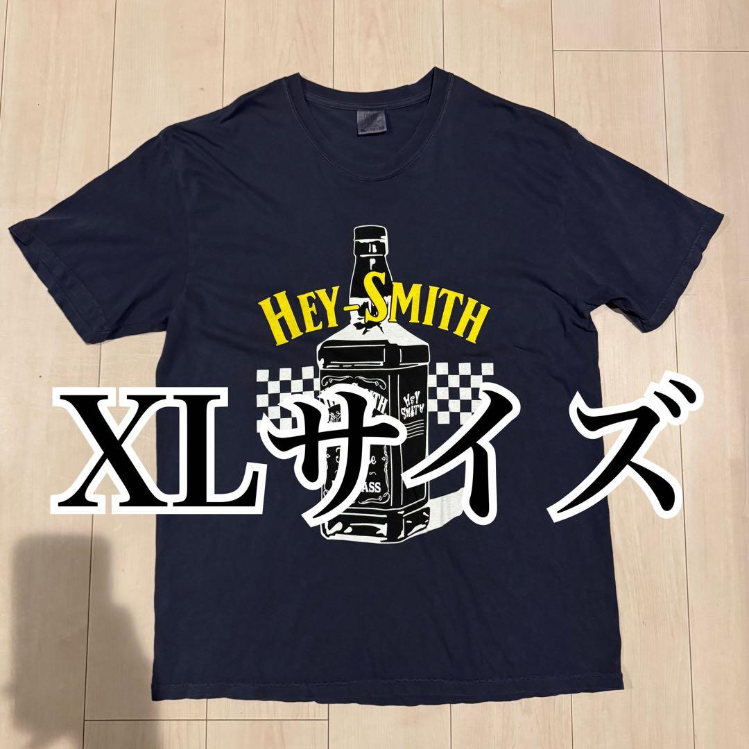 HEY-SMITH Tシャツ XL 希少 HEY-SMITH Tシャツ XL バンドTシャツ