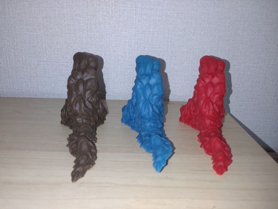 ヘドラ　ジャンボ指人形　ymsf 3体セット　ソフビ　マーミット