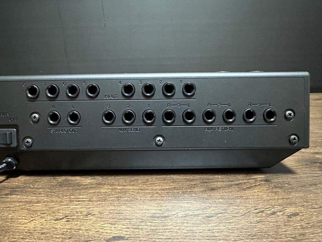 未使用に近い美品　YAMAHA KM802 アナログミキサー　取り扱い説明書付き