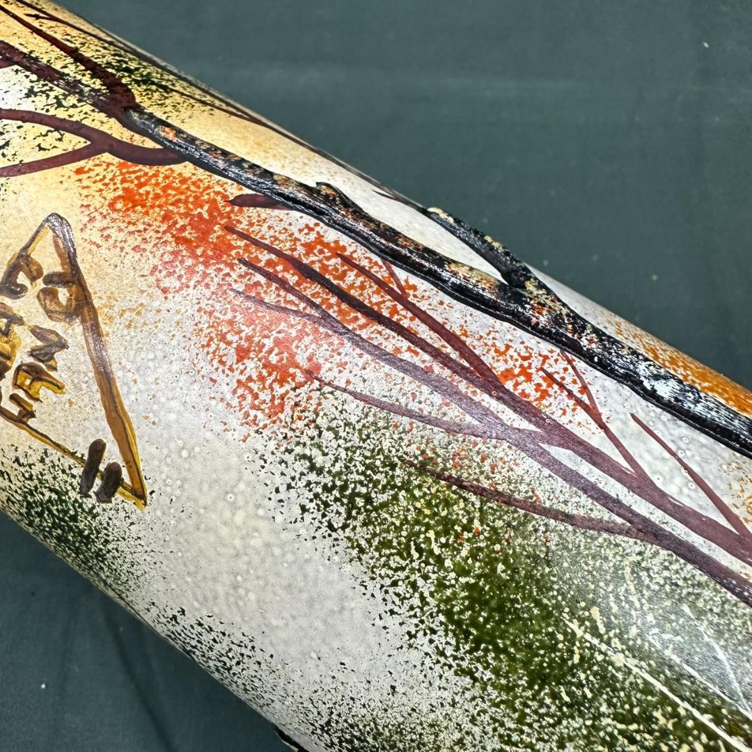 ドームナンシー 筒型 大 卓上証明 高さ22cm 被せガラス アンテルカ