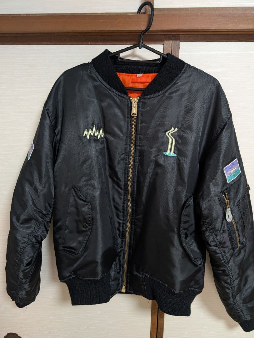 J6248 美品 ヴァルスター ラムレザーブルゾン ブラック 46バルスター