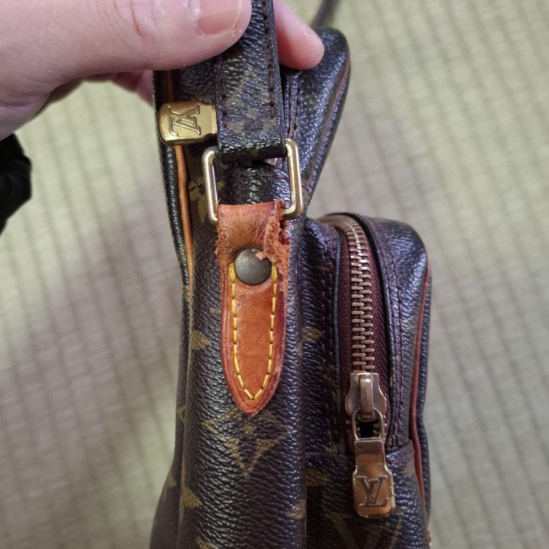 LOUIS VUITTON ショルダーバッグ　アマゾン　モノグラム　焦茶色