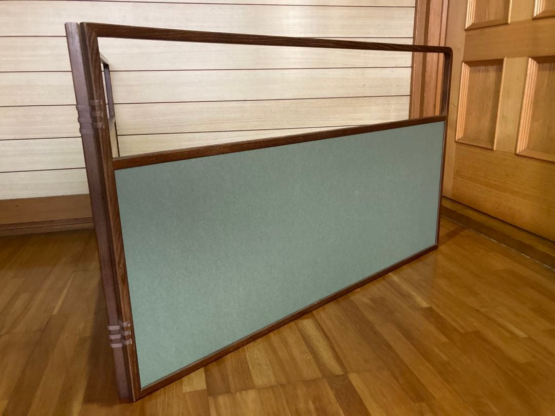 茶道具 風炉先屏風 歌仙絵巻 女桑 夏冬兼用 木製