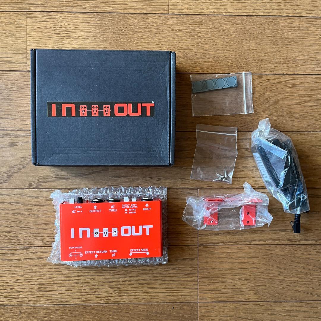 IN/OUT エフェクトループスイッチャー