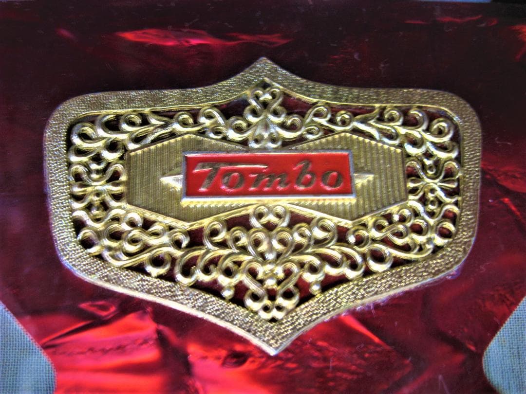 人気 美品アコーディオン トンボ Tombo №211 STEEL REEDS レッド TOMBO