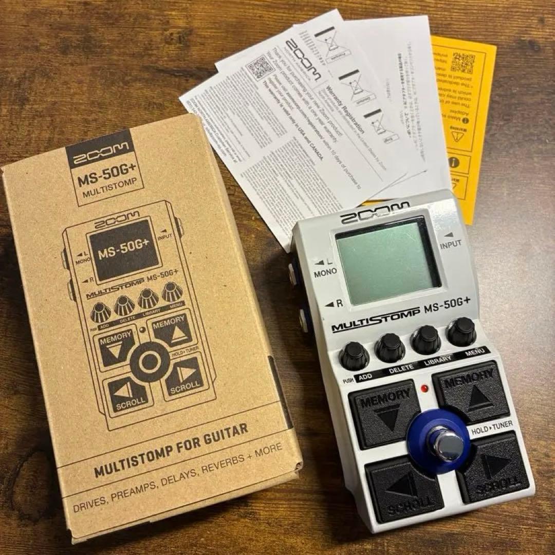 ギター Zoom ms-50g+