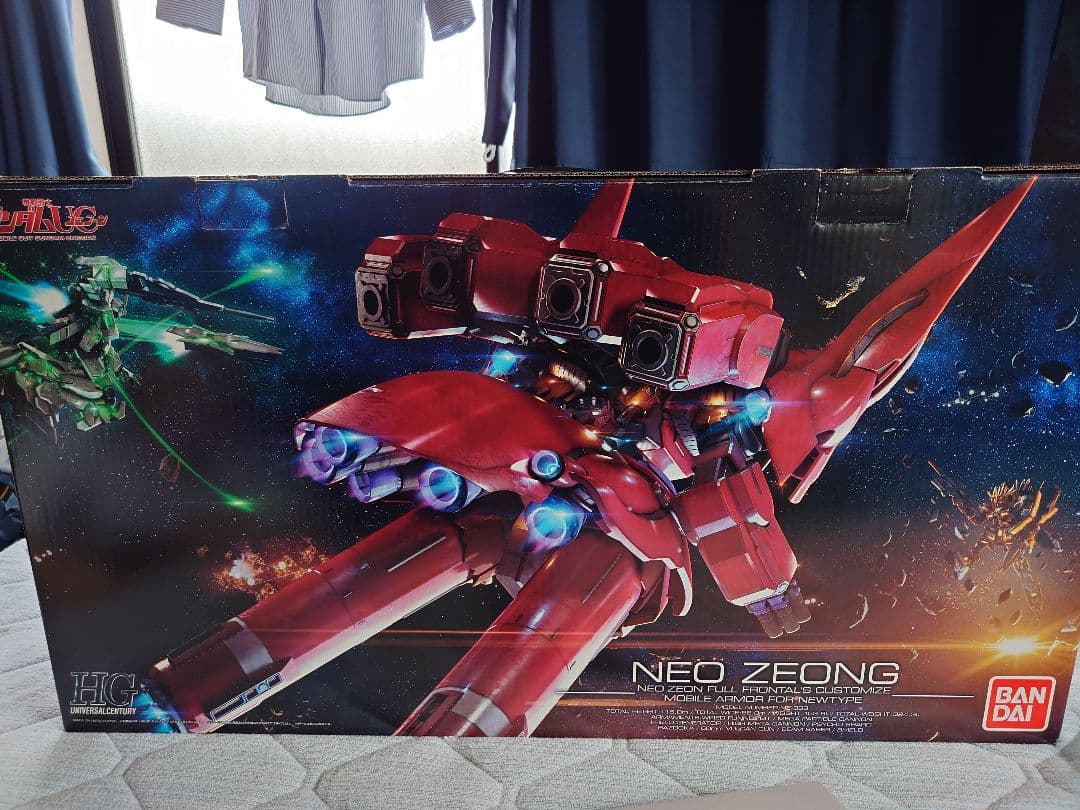 超大幅値下げ済！HGUC1/144 NZ-999 ネオ・ジオング　一部組み立て済